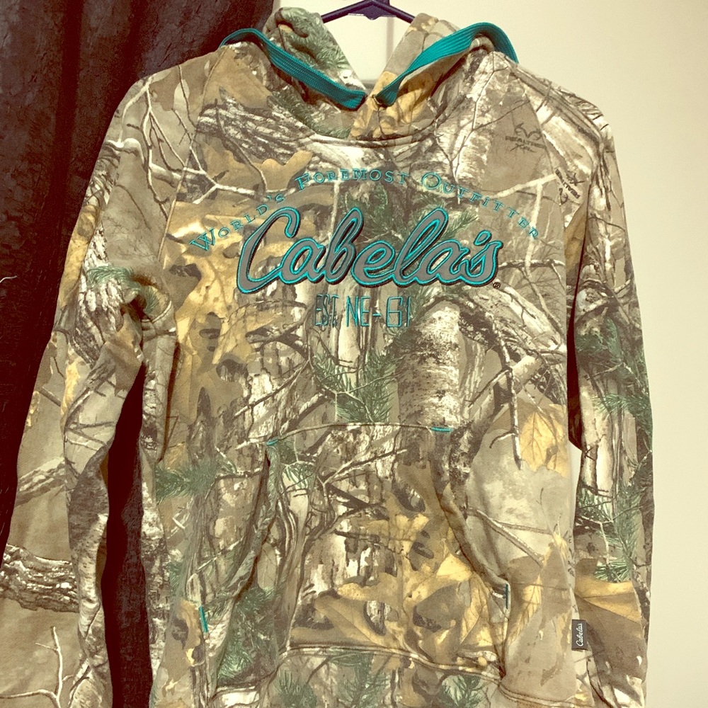 Cabelas camo hoodie